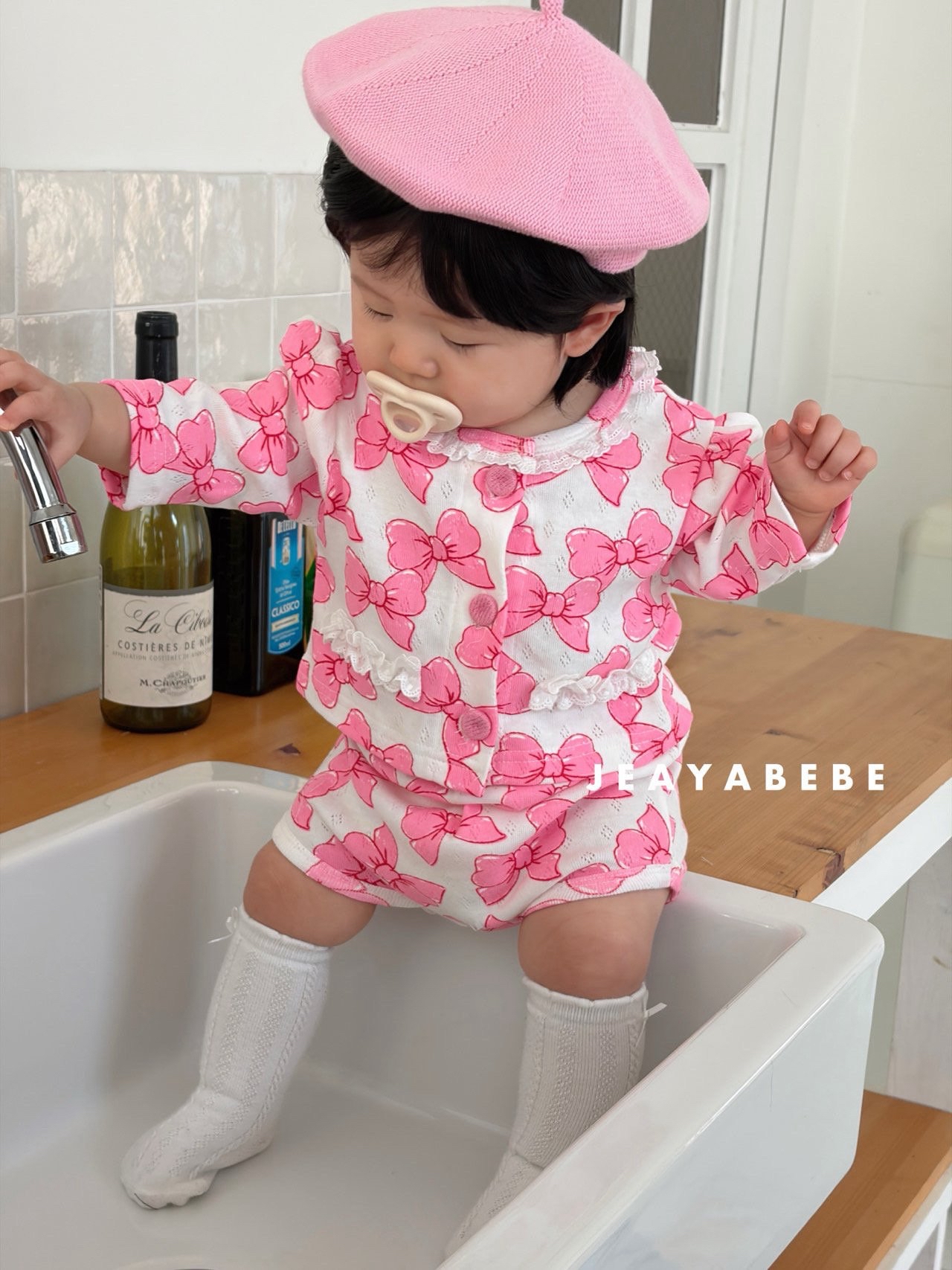 🇰🇷Jeayabebe set (外套+包褲）