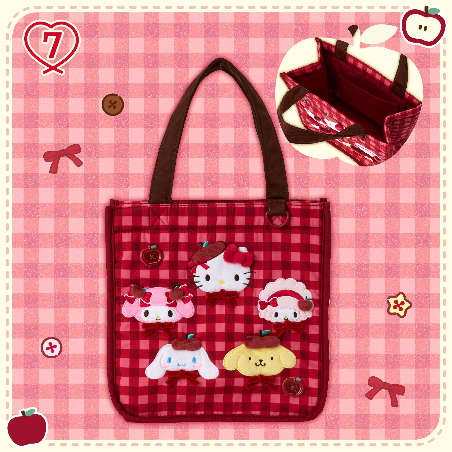 🌸 【預訂】Autumn Apple Series-No.7-Tote Bag