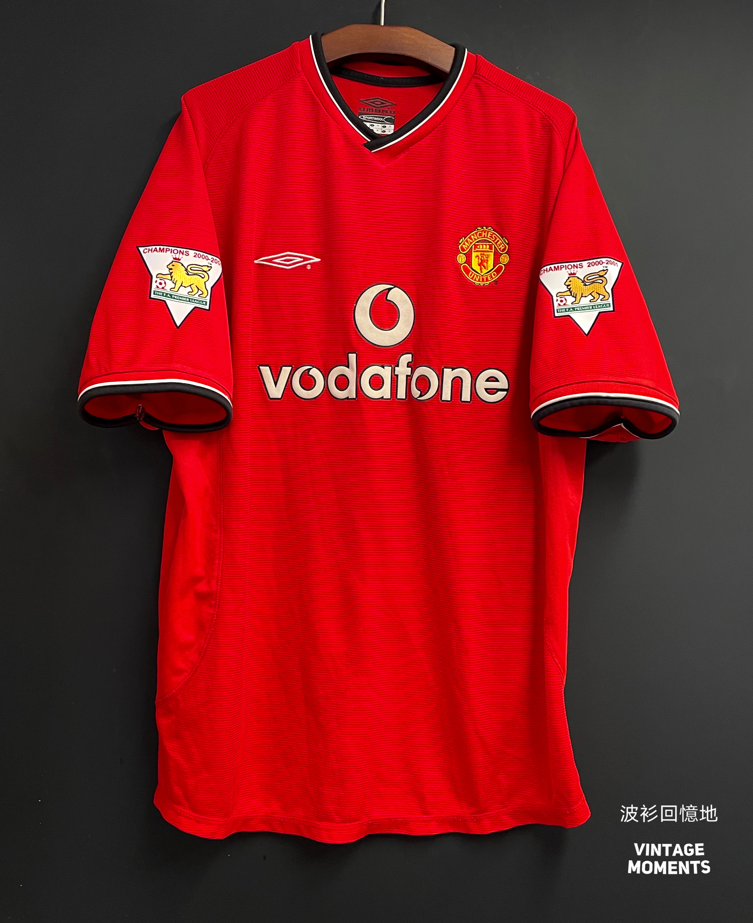 曼聯01/02主場 雲佬 MANCHESTER UNITED HOME SHIRT VAN NISTELROOYW