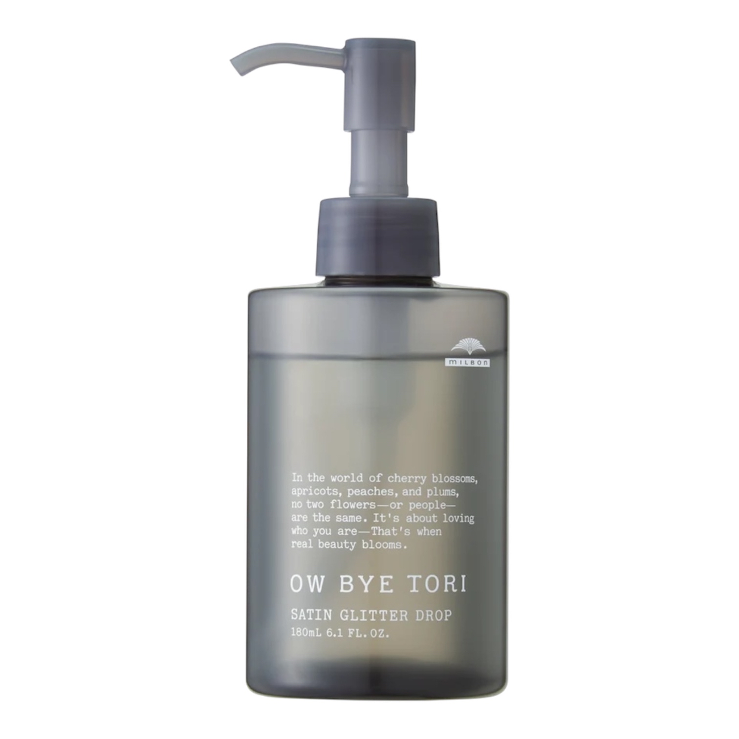 MILBON OW BYE TORI Satin Glitter Drop 緞面閃亮水凝啫喱 180ml