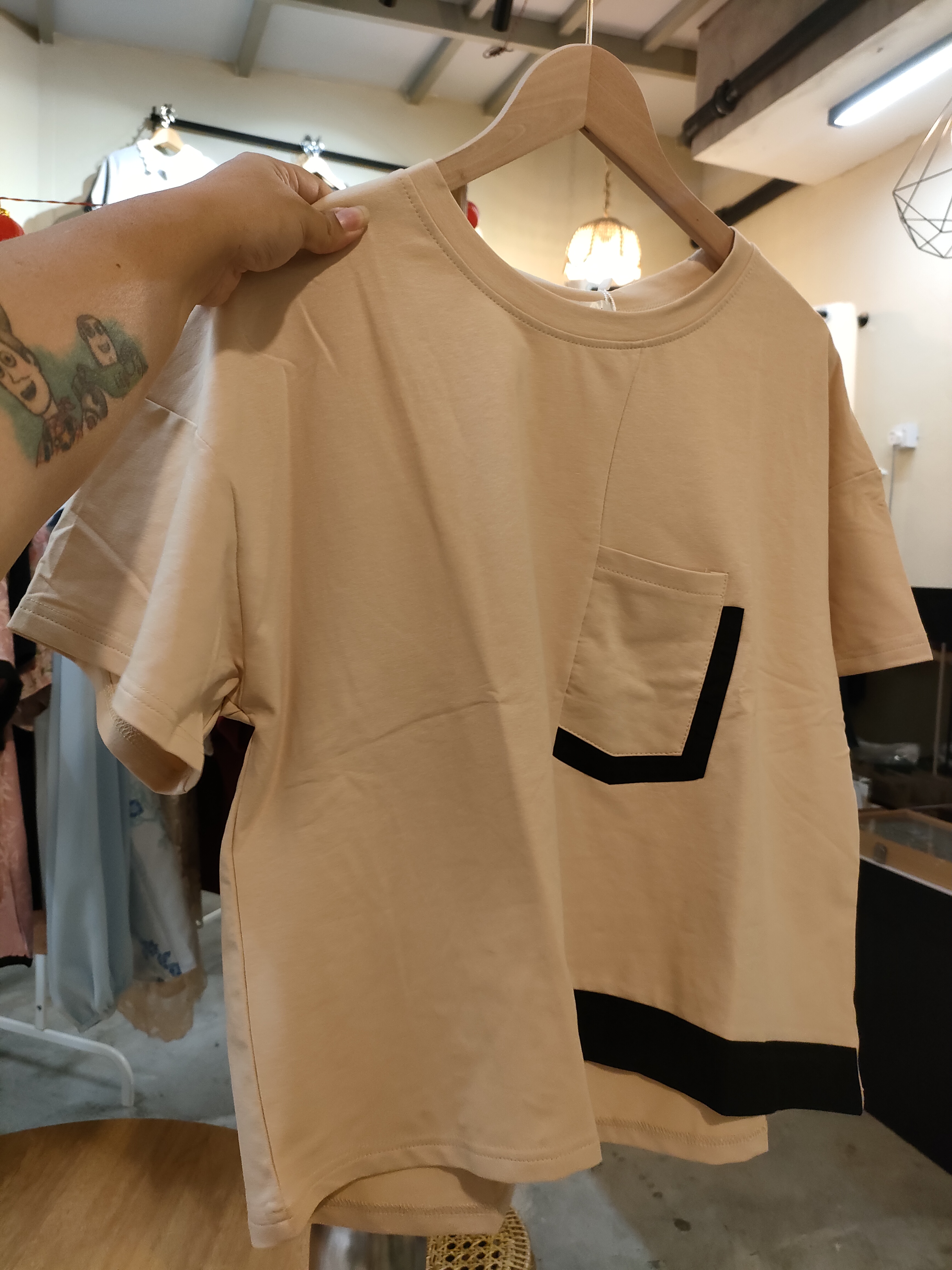 ✨4615号-口袋拼接设计感日常上衣