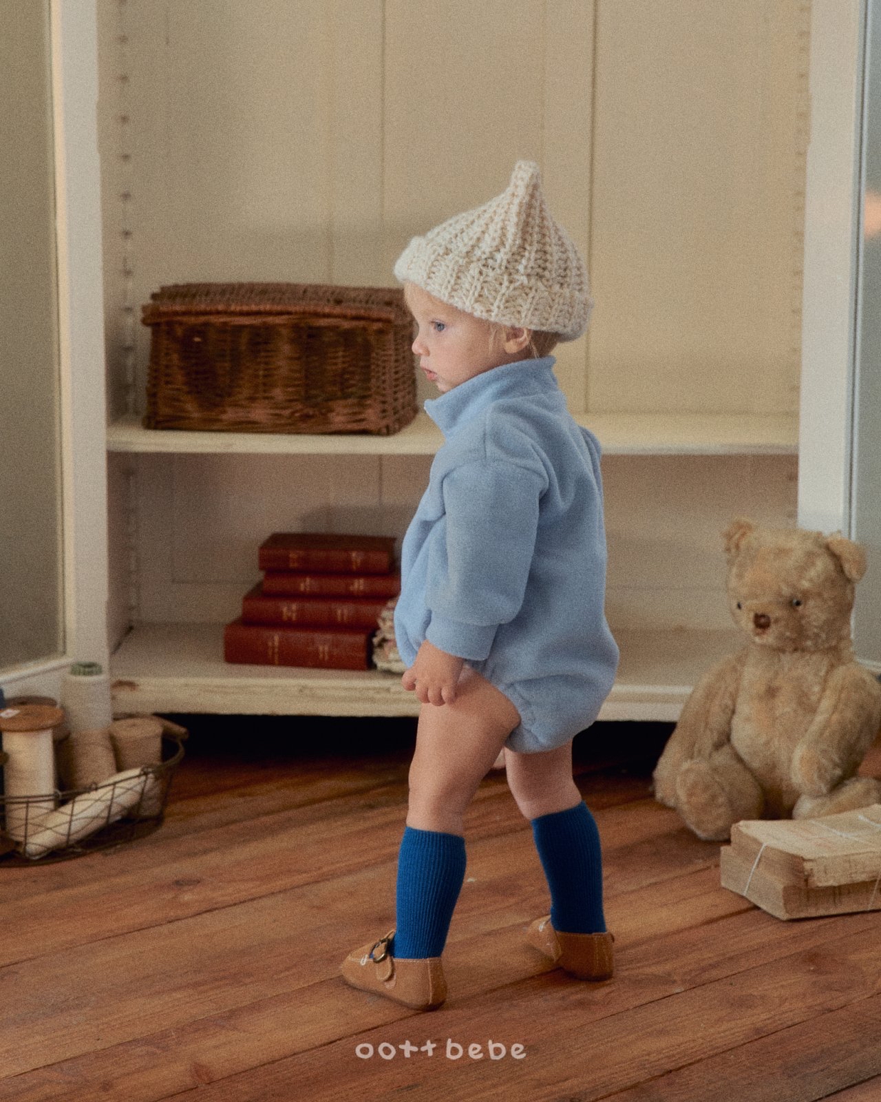 OOTT | 冬季Baby suit (Blue M 6-12m)