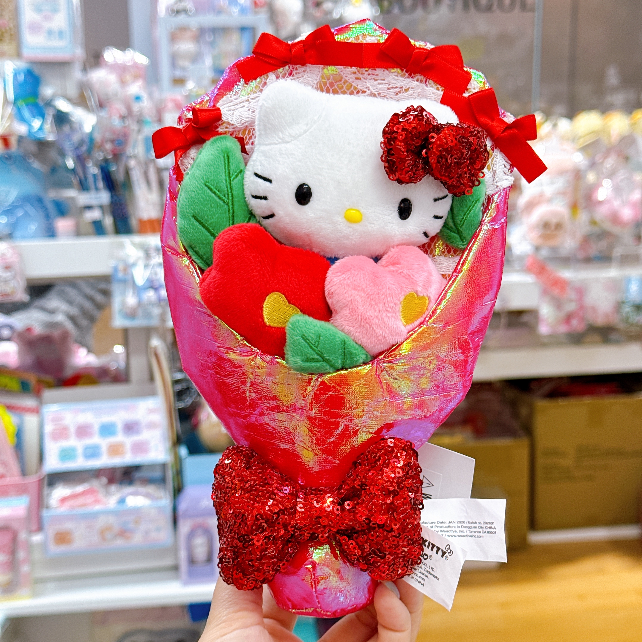 原裝行貨Sanrio 花束公仔/掛飾 送禮一流