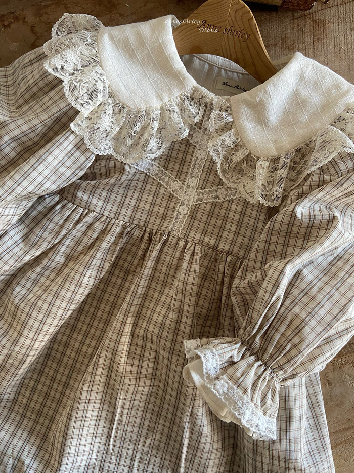 🇰🇷Anne shirley one piece (不連花領）