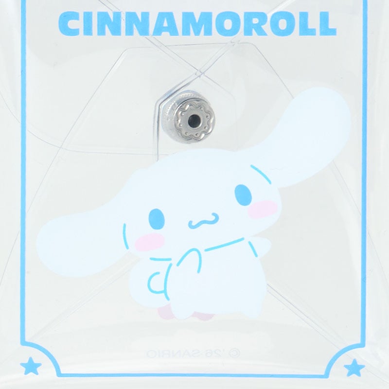 現貨｜Sanrio Cinnamoroll 玉桂狗 日版 透明 收納袋 (18309-1)