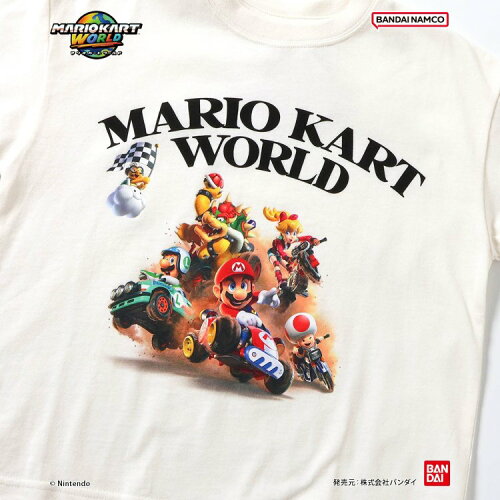 🆕【⭐訂購⭐】🇯🇵日本直送 #MarioKart World 印花純棉短袖tee［6款選］🌀 [ELDA-0267][260529]