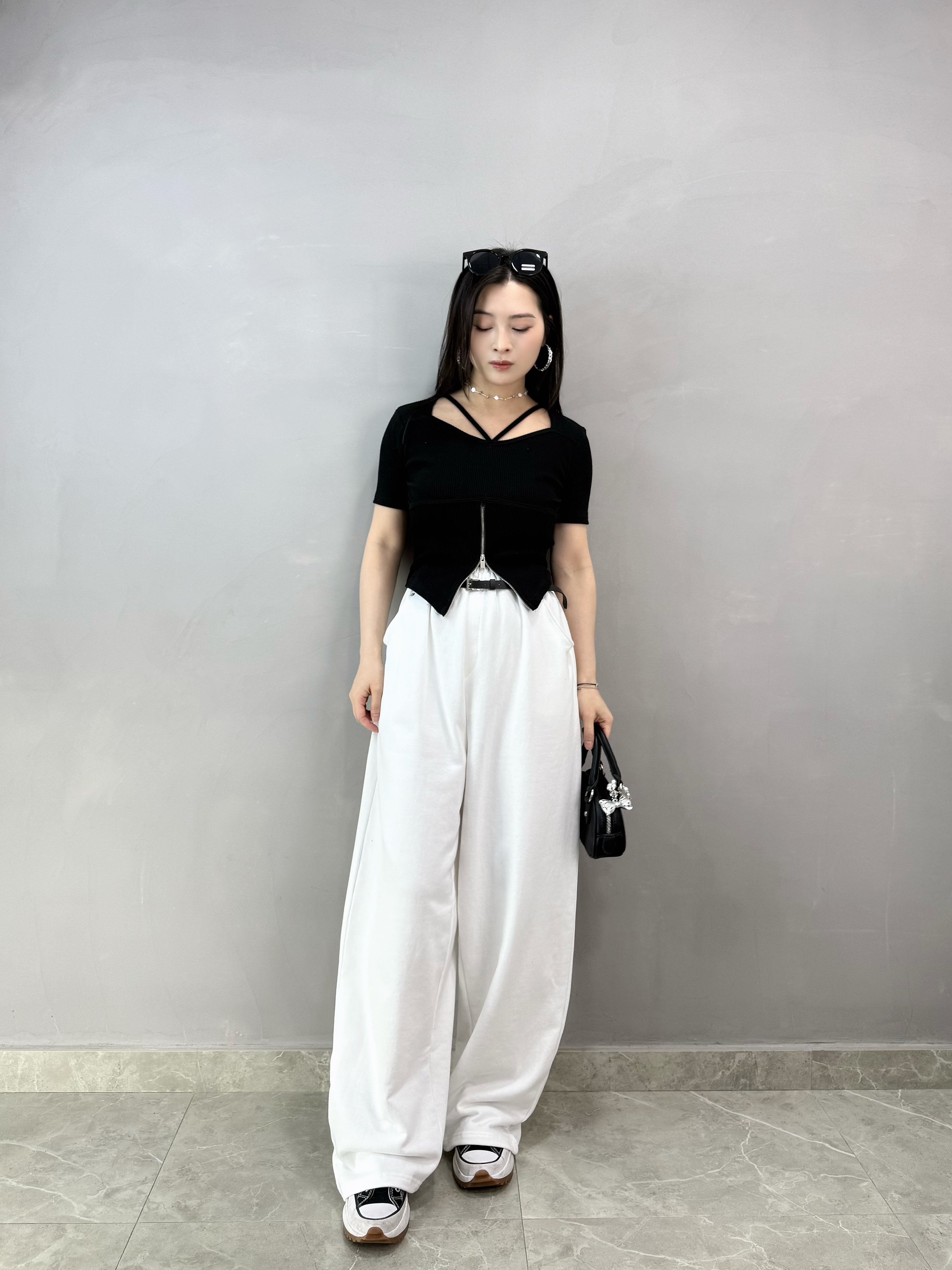 I60 V帶拉鏈開叉Tee