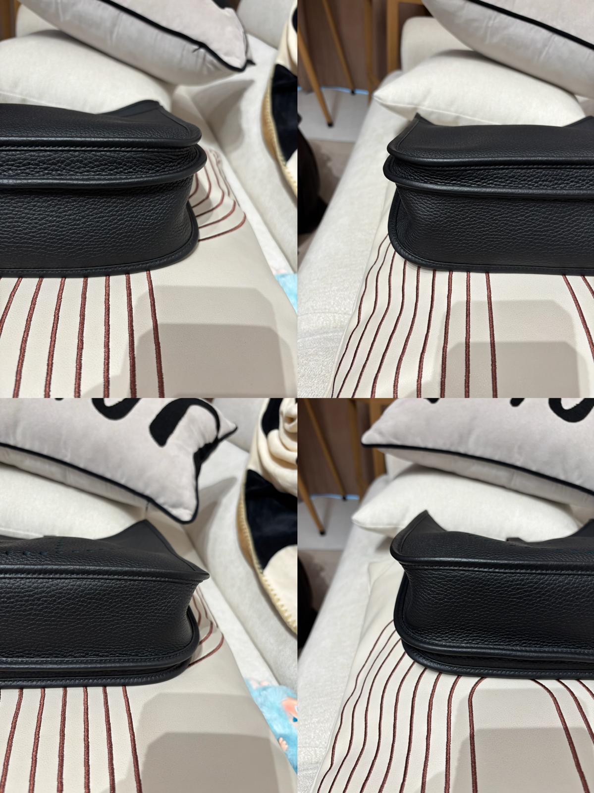 Hermes Evelyne 29 Stamp K 黑色牛皮銀扣 100%Authentic, 99%New ✅收據副本 ✅Dust bag✅Box