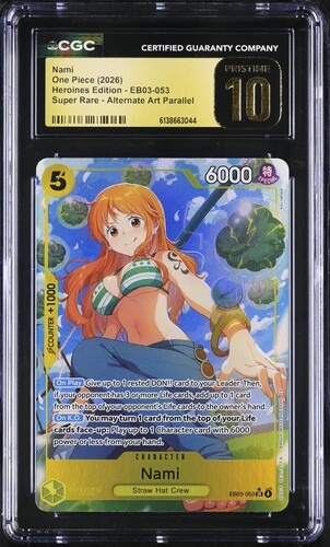 CGC Pristine 10 Nami EB03-053