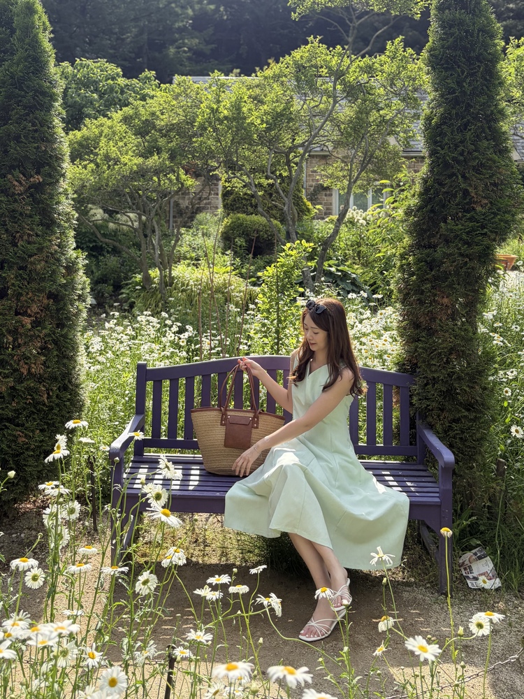 Daphne Flare Dress (Mint)