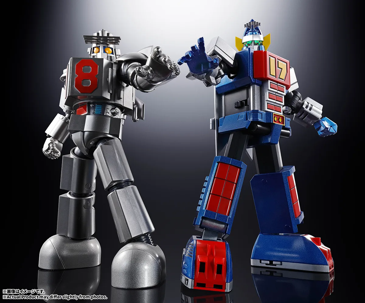 (預訂訂金 $900) (總價 $2006) Bandai 超合金魂 GX-101S 大鐵人17 & 18 重力子BOX (行版) Soul of Chogokin Daitetsujin 17 & One-Eight Graviton BOX