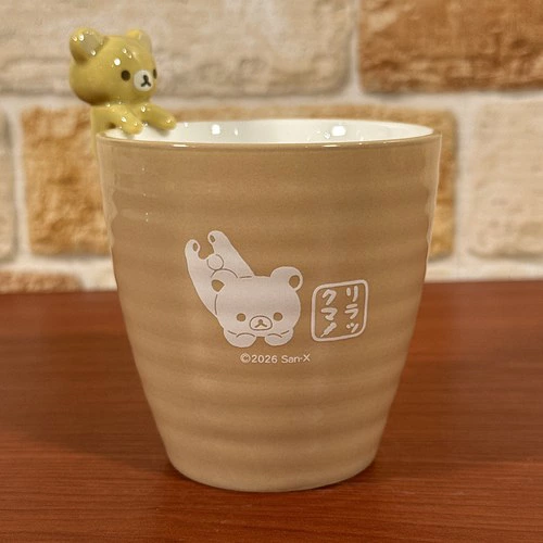 RK 日版 鬆弛熊立體公仔日式茶杯（2款）