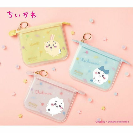 Chiikawa 透明迷你平口收納袋 mitte (Usagi 小兔兔)