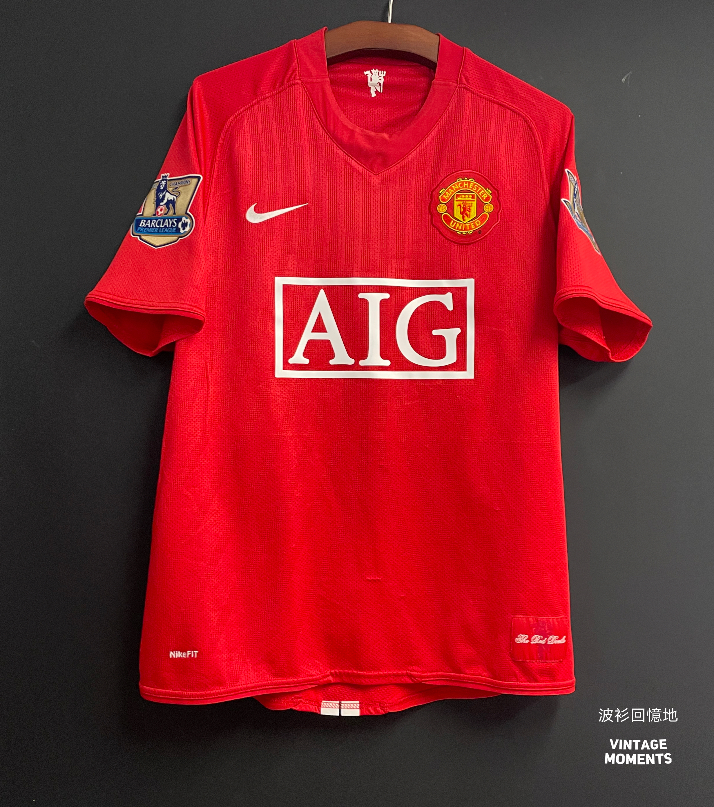 曼聯07/08主場 C朗拿度 MANCHESTER UNITED HOME RONALDO