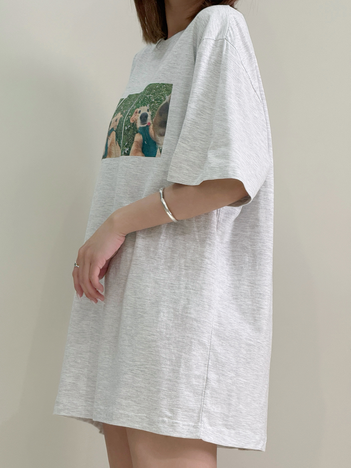 𝐂𝐮𝐭𝐞 𝐝𝐨𝐠 𝐩𝐮𝐳𝐳𝐥𝐞 𝐨𝐯𝐞𝐫𝐬𝐢𝐳𝐞𝐝 𝐭-𝐬𝐡𝐢𝐫𝐭