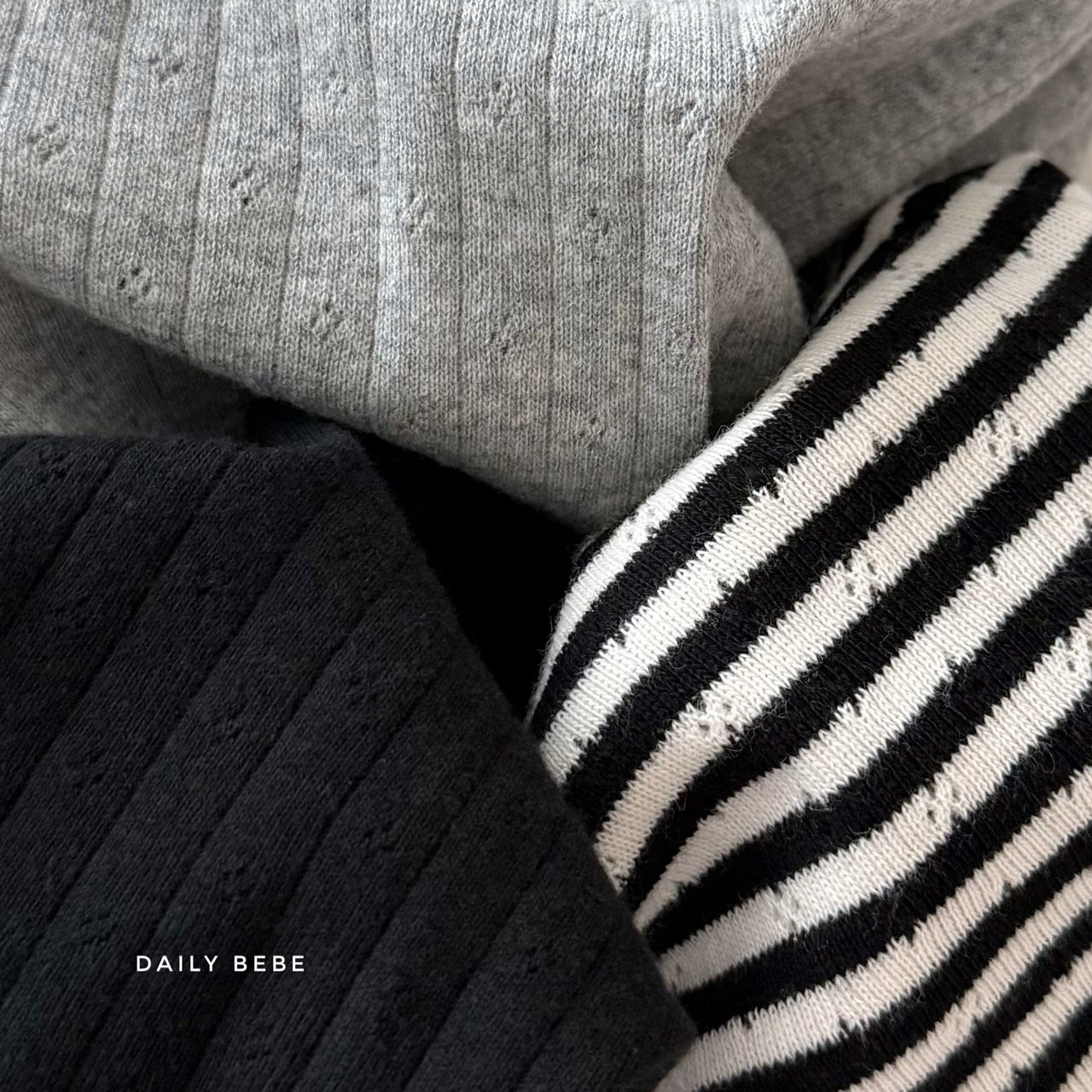 Dailybebe | soft leggings (black L100-110)