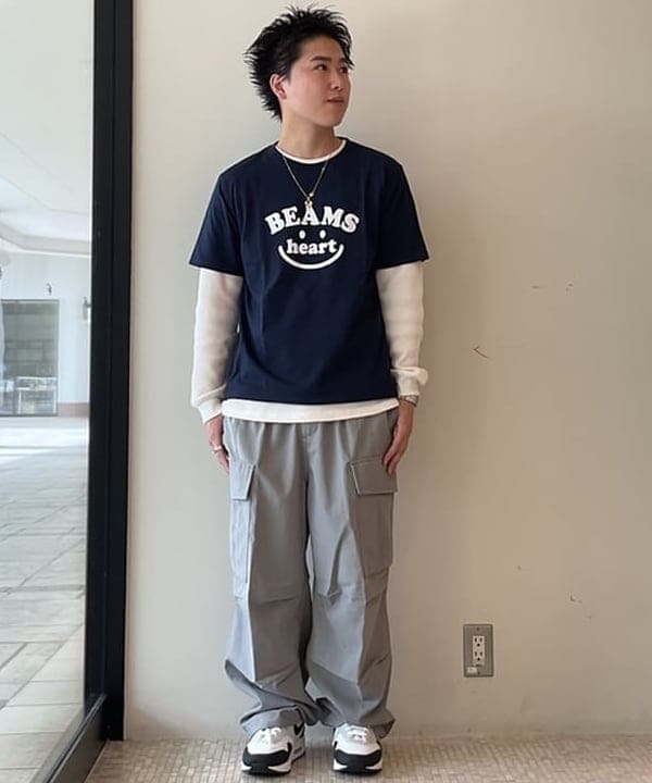 日本BEAMS Smile Logo Tee