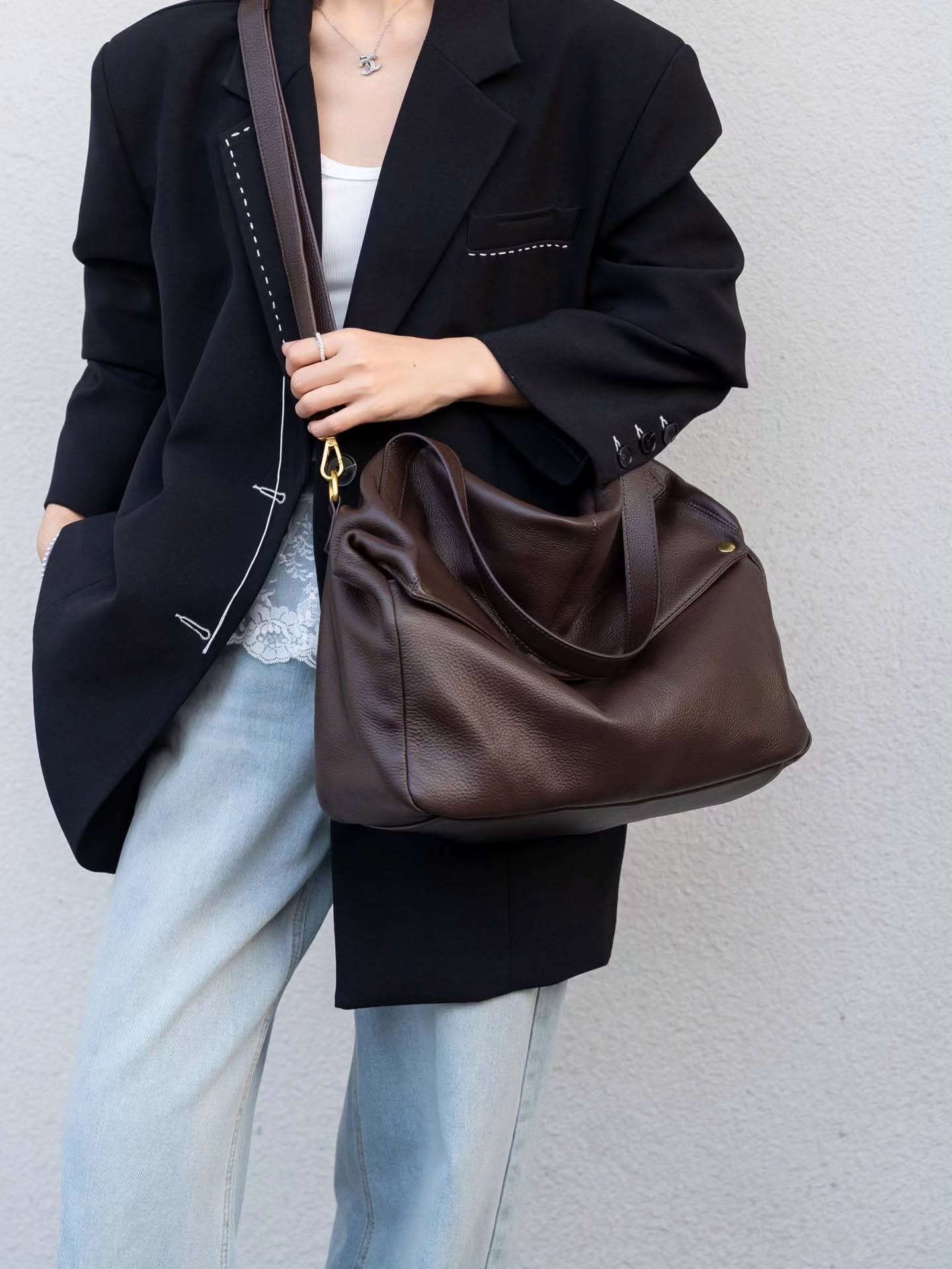 7007# 🆕慵懒风大容量托特包🇨🇳