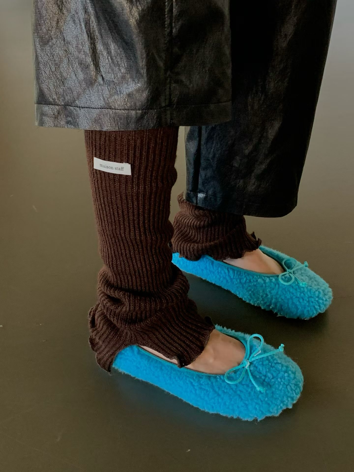 (2026FW) MAISONSTAFF  - LEG WARMERS