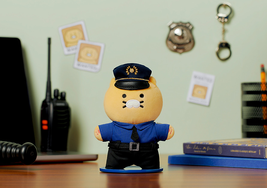 春植 站立 公仔鎖匙扣