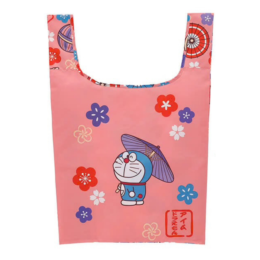 [訂購] 多啦A夢袋 環保袋 Totebag 櫻花 達摩 Ecobag Doraemon生活｜可收納 三款圖案