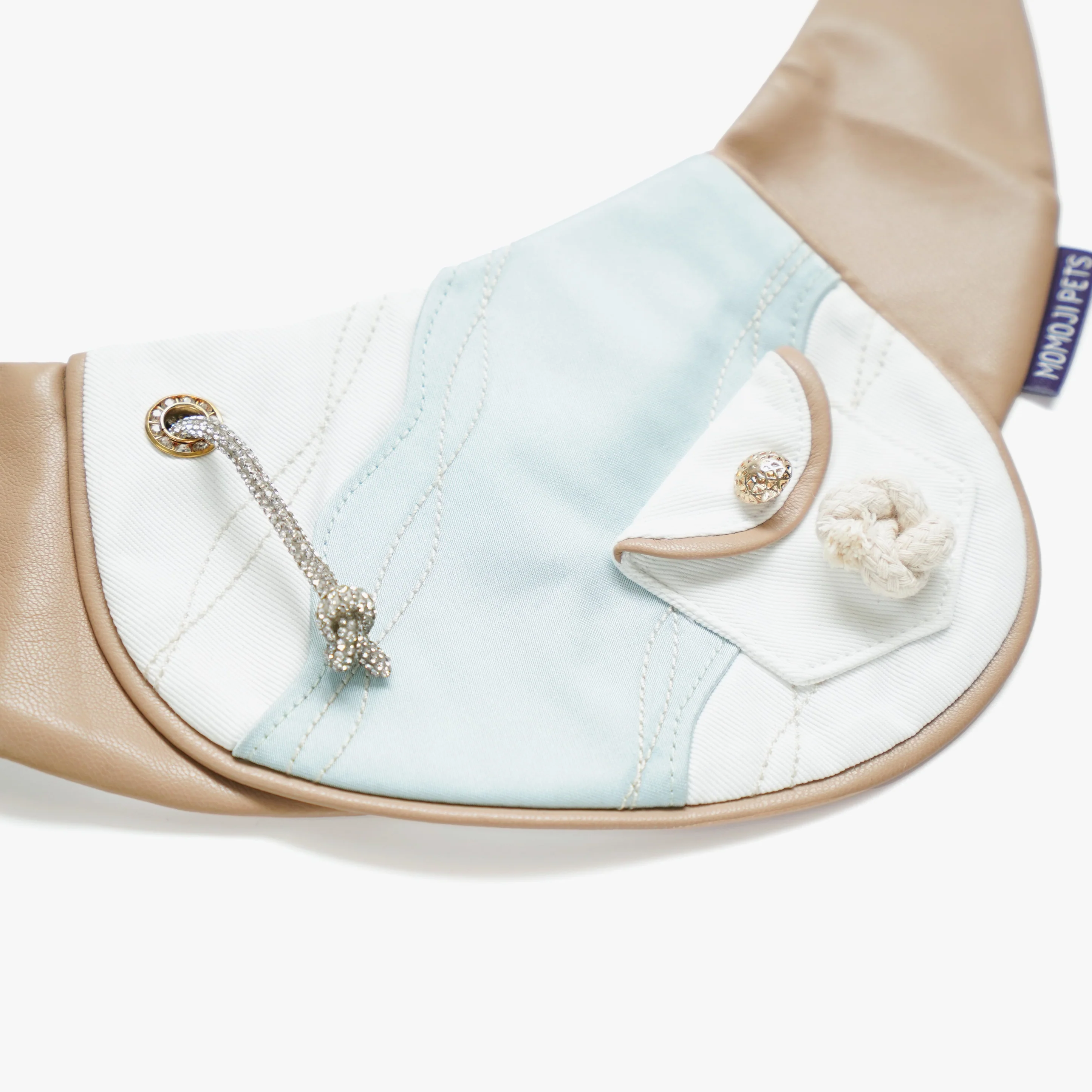 MOMOJI Antibes (1-Azure Mist) | Pet Neckwear