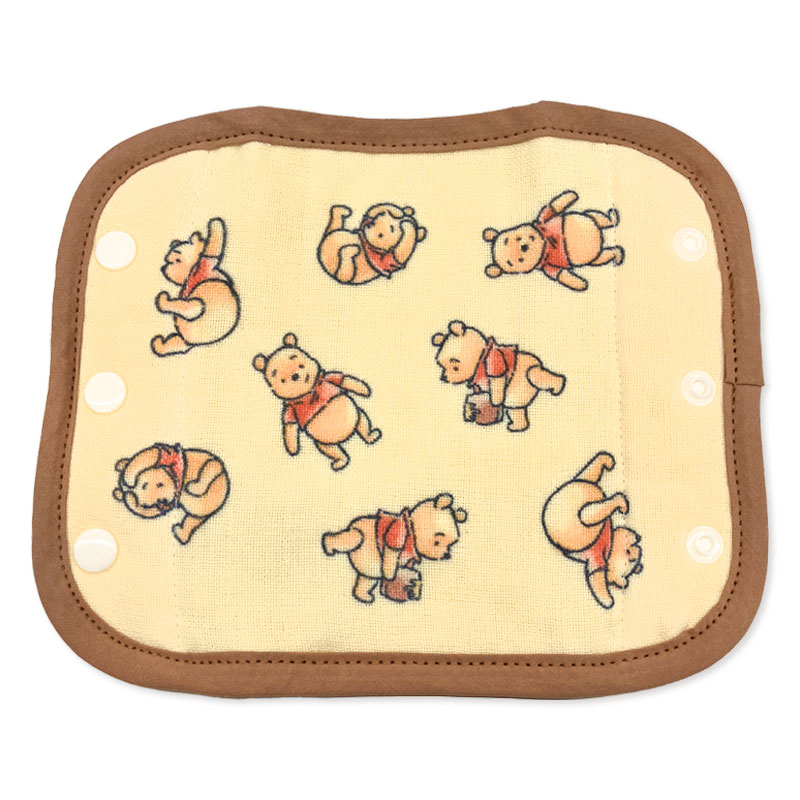 🇯🇵預訂 日本直送🇯🇵Winnie the pooh小熊維尼雙面純棉孭帶咬巾肩巾