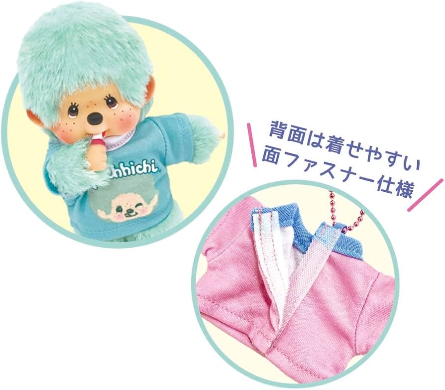 日本直送monchhichi 衣服盲盒 可穿在細size上