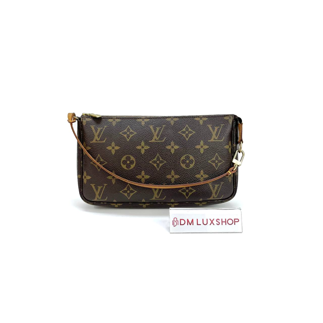 LV Monogram Pochette Accessories GHW