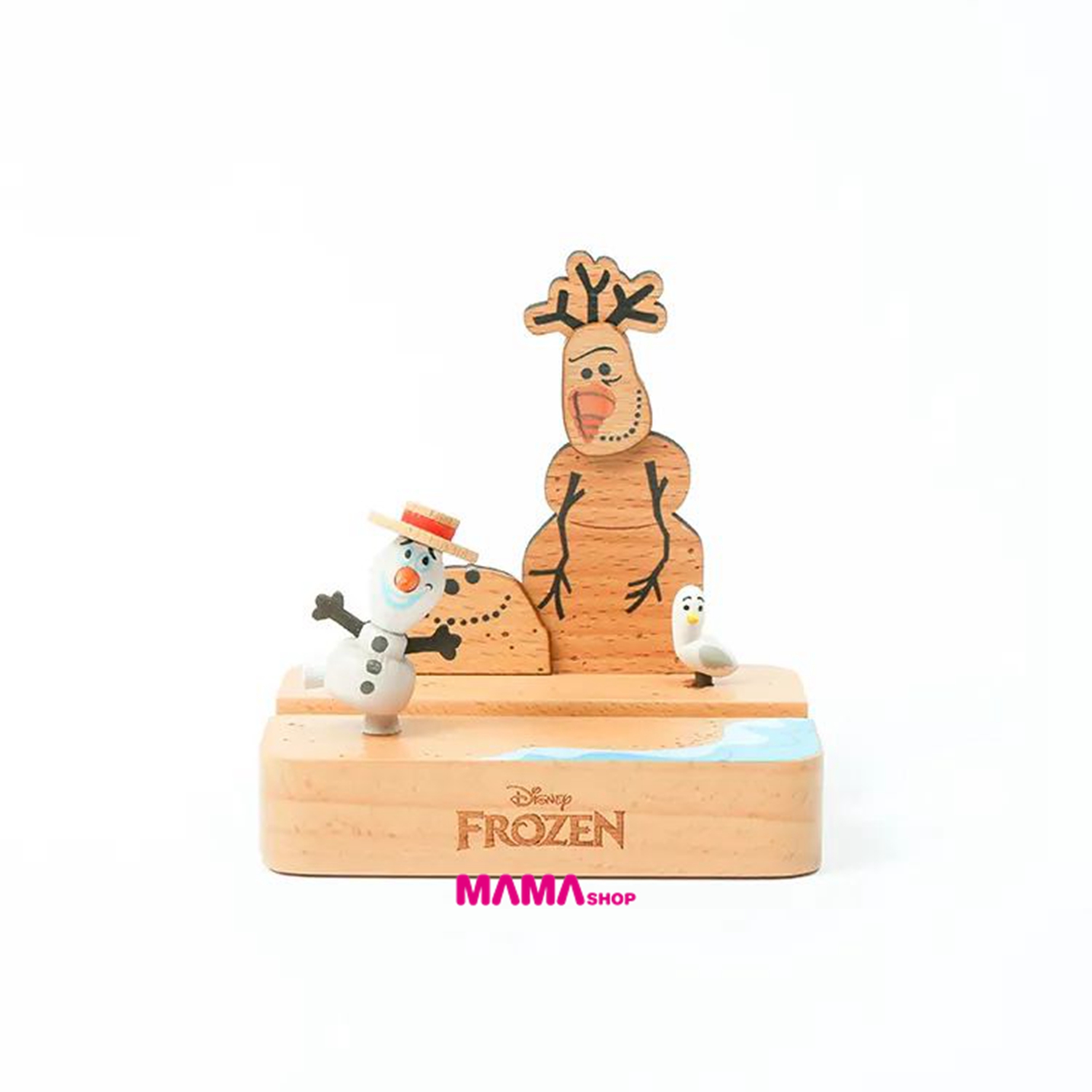 台灣直送冰雪奇緣沙灘雪寶手機座