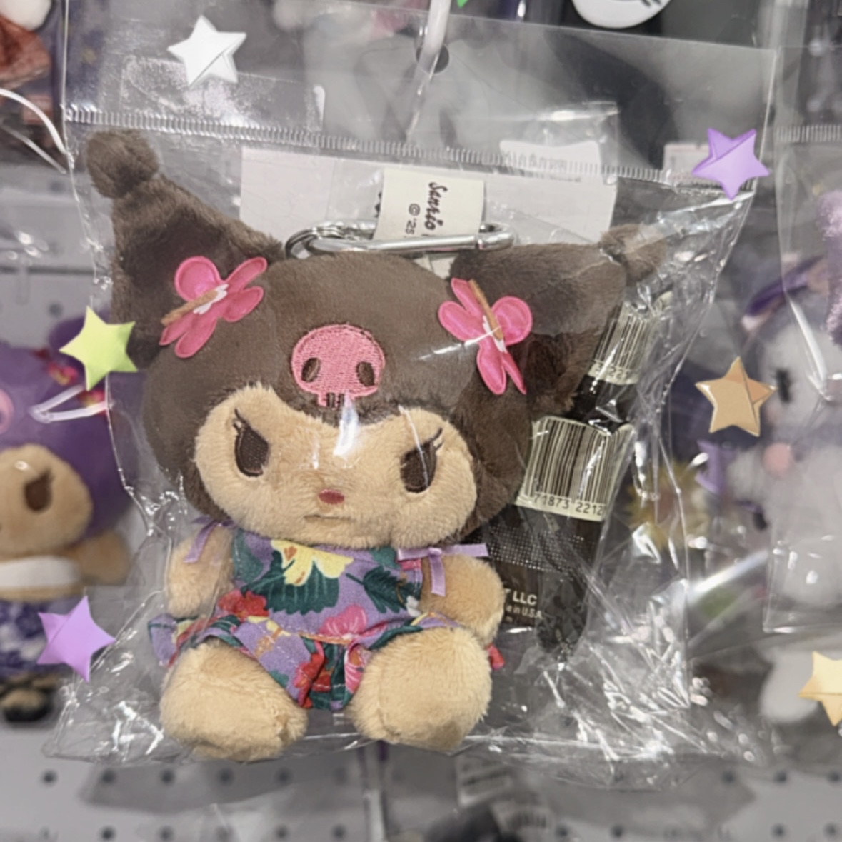 現貨｜日版 黑皮hawaii kuromi 連零食☀️