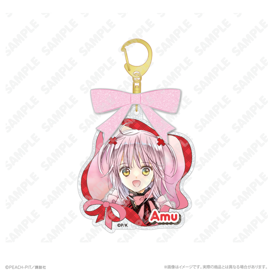 《Pre-Order》Acrylic Keychain with Ribbon｜守護甜心Shugo Chara! X 淺草花屋敷 事後通販 (26SC117-P)