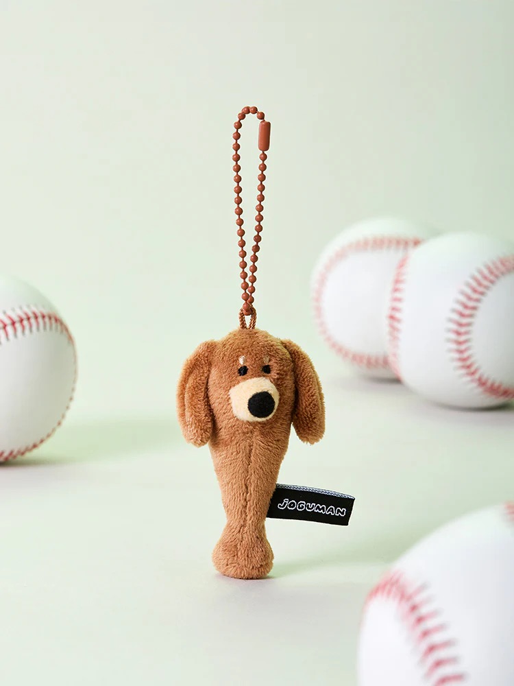📦訂購 韓國代購 Line Friends JOGUMAN WOODY BASEBALL BAT PLUSH KEYRING 棒公仔鎖匙扣