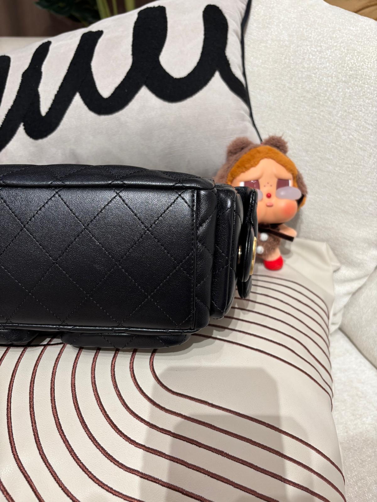 Chanel 25 Hobo Bag 黑金 100%Authentic,95%new ✅收據✅晶片✅塵袋✅盒