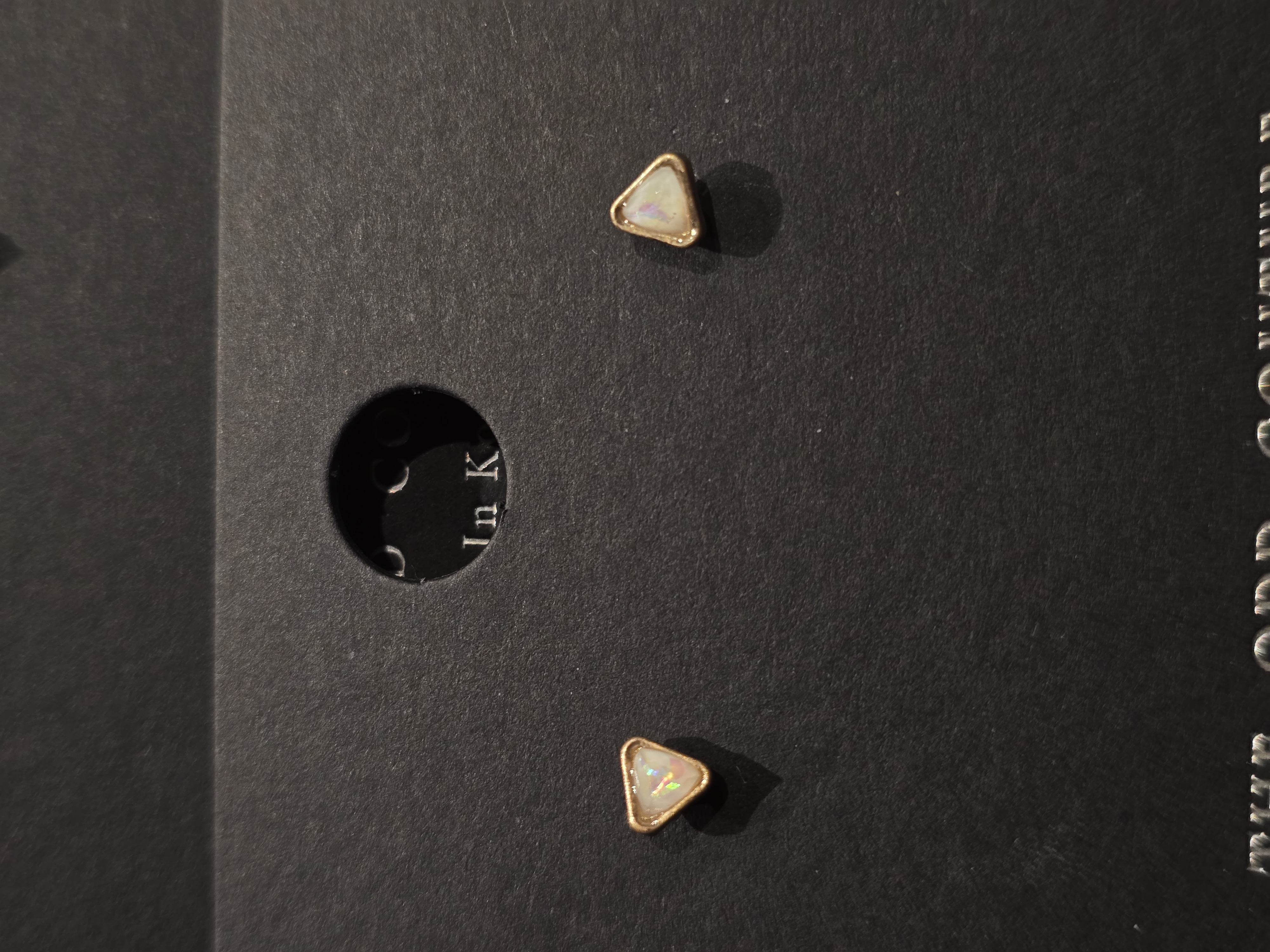 Opal Prism Stud Earrings