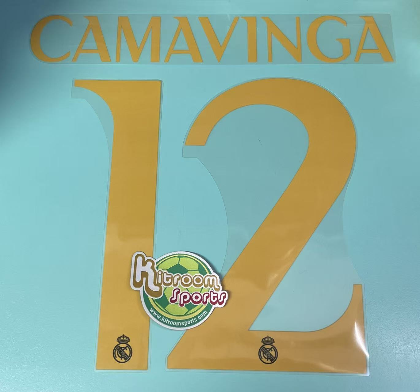2023-24 Real Madrid Away / 3rd Nameset #12 CAMAVINGA