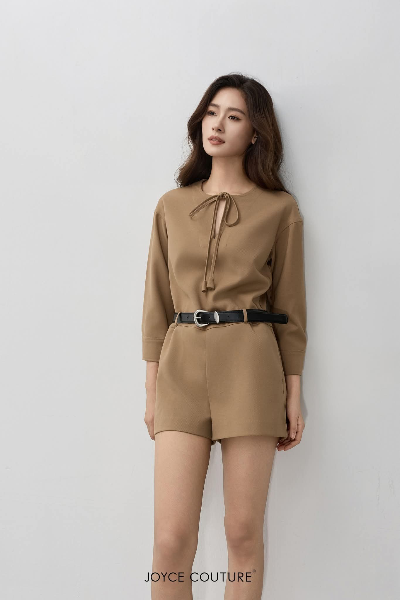 优雅带领连身裤 D0089