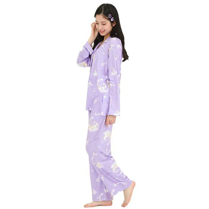 日本直送Sanrio 新款Kuromi長袖睡衣