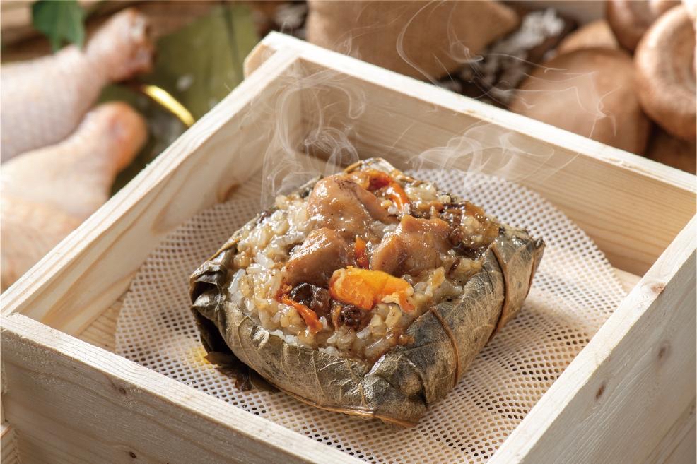 蛋黃蝦米糯米雞