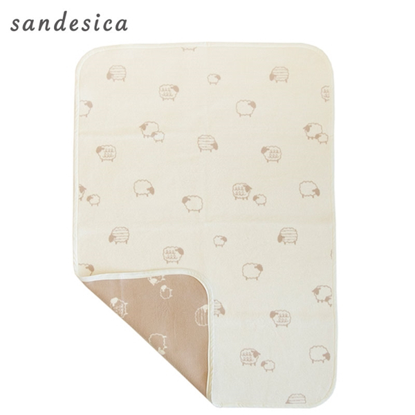 🇯🇵預訂 日本直送🇯🇵日本製綿羊滿印有機棉午睡毯