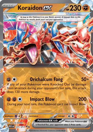 Pokemon TCG Ascended Heroes - Koraidon EX-121/217
