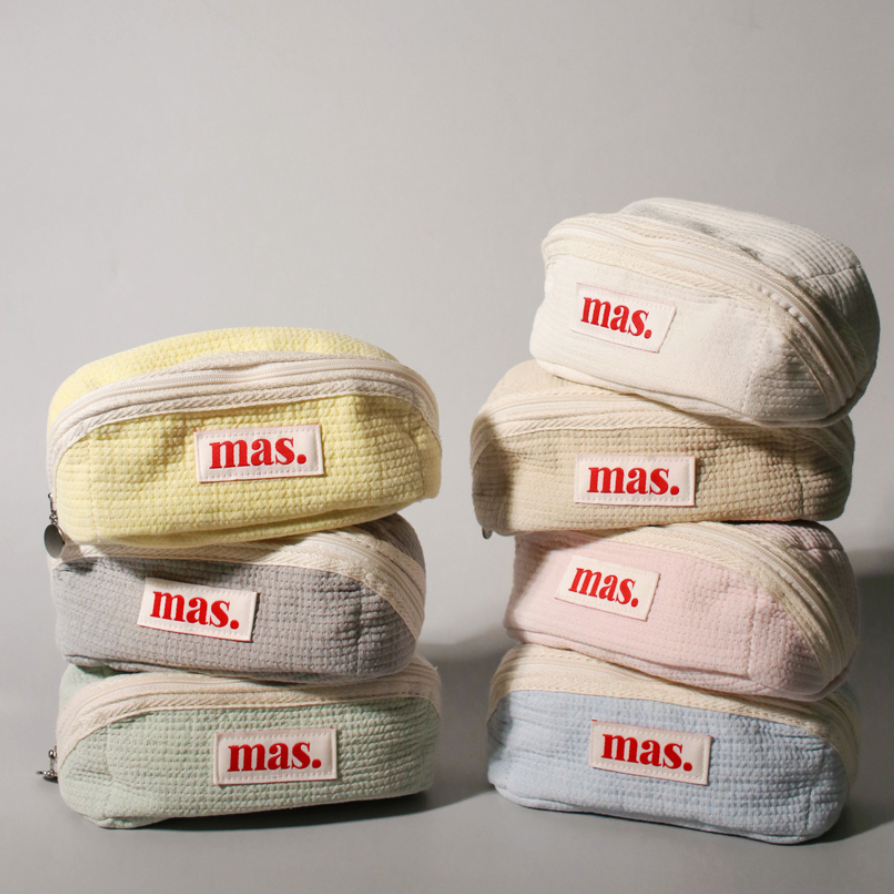 🇰🇷訂購｜MASMARULEZ｜180度  Hapoom cosmetic pouch 7色 