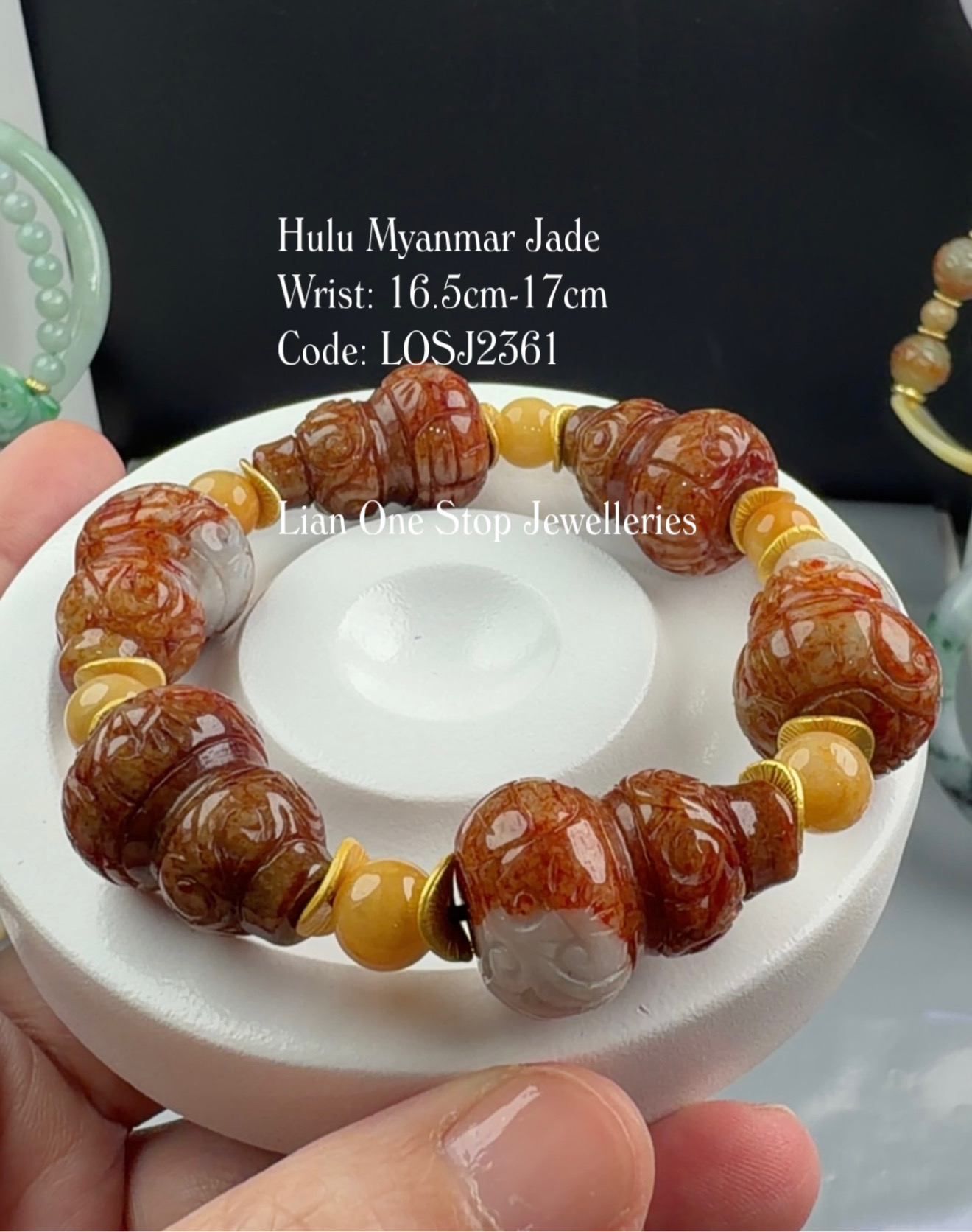 Code: LOSJ2361 Hulu Myanmar Jade