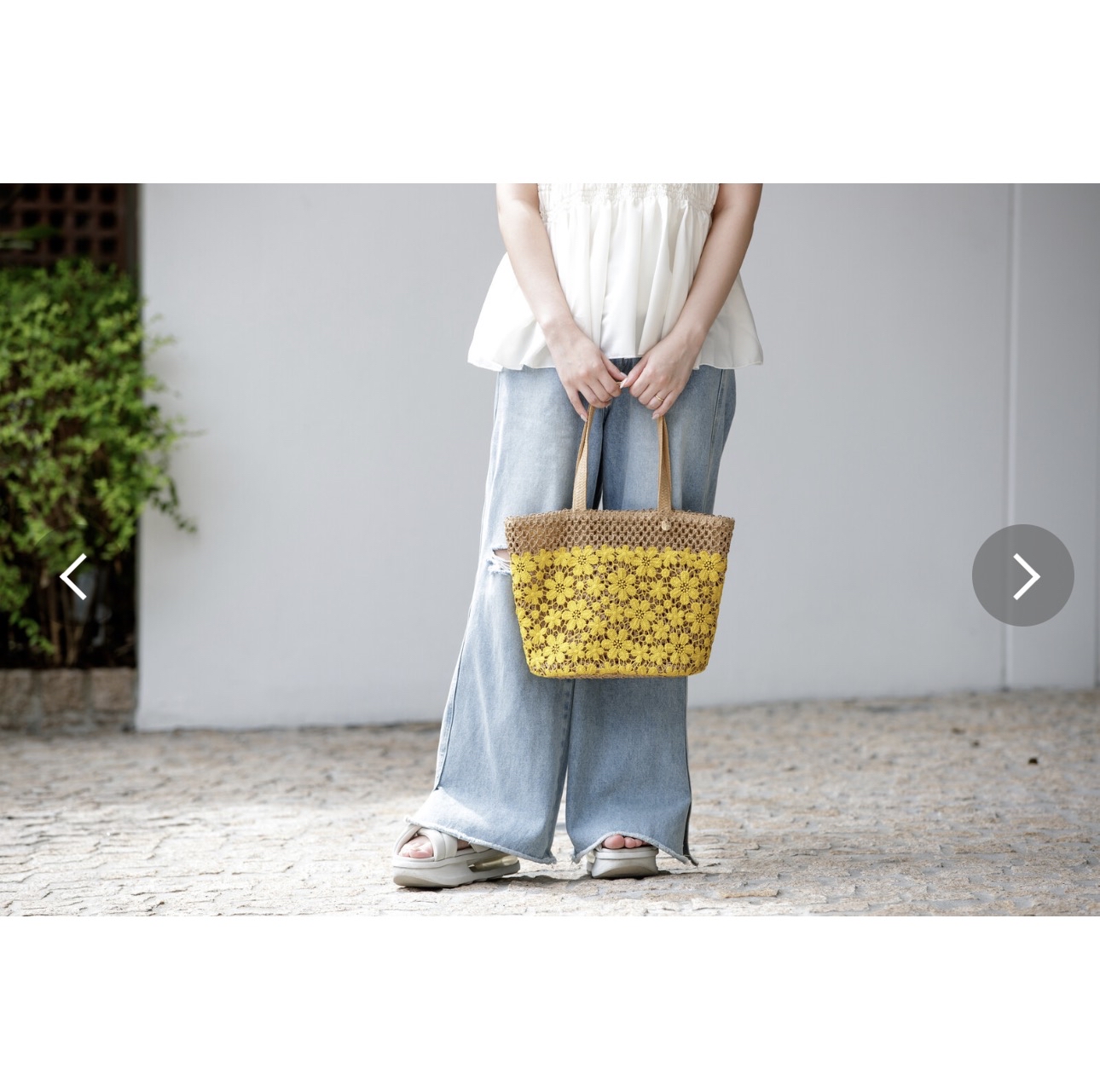 日本CDF ètendue輕便編織手提袋