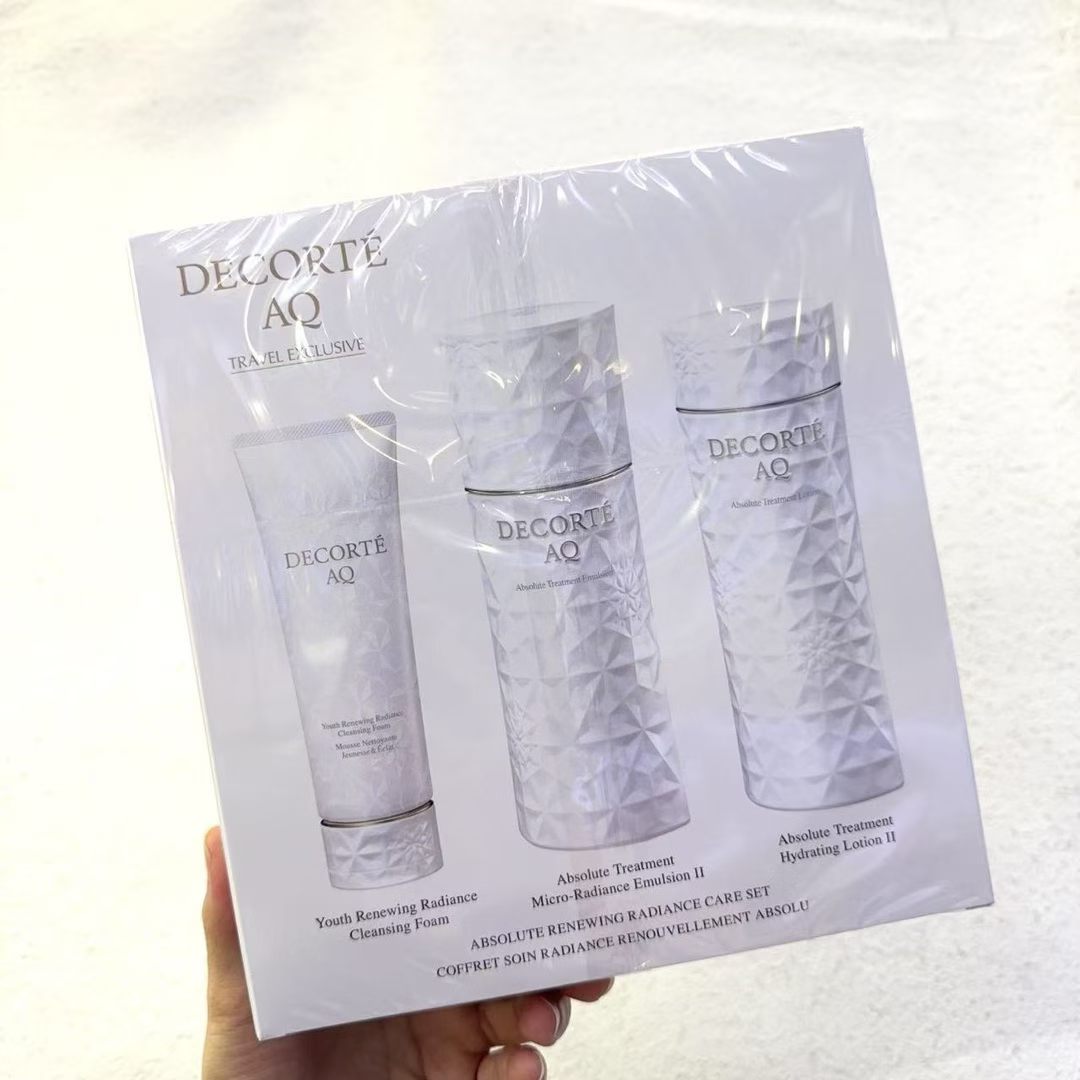 Decorte AQ水乳套裝(水+乳液+洗面）