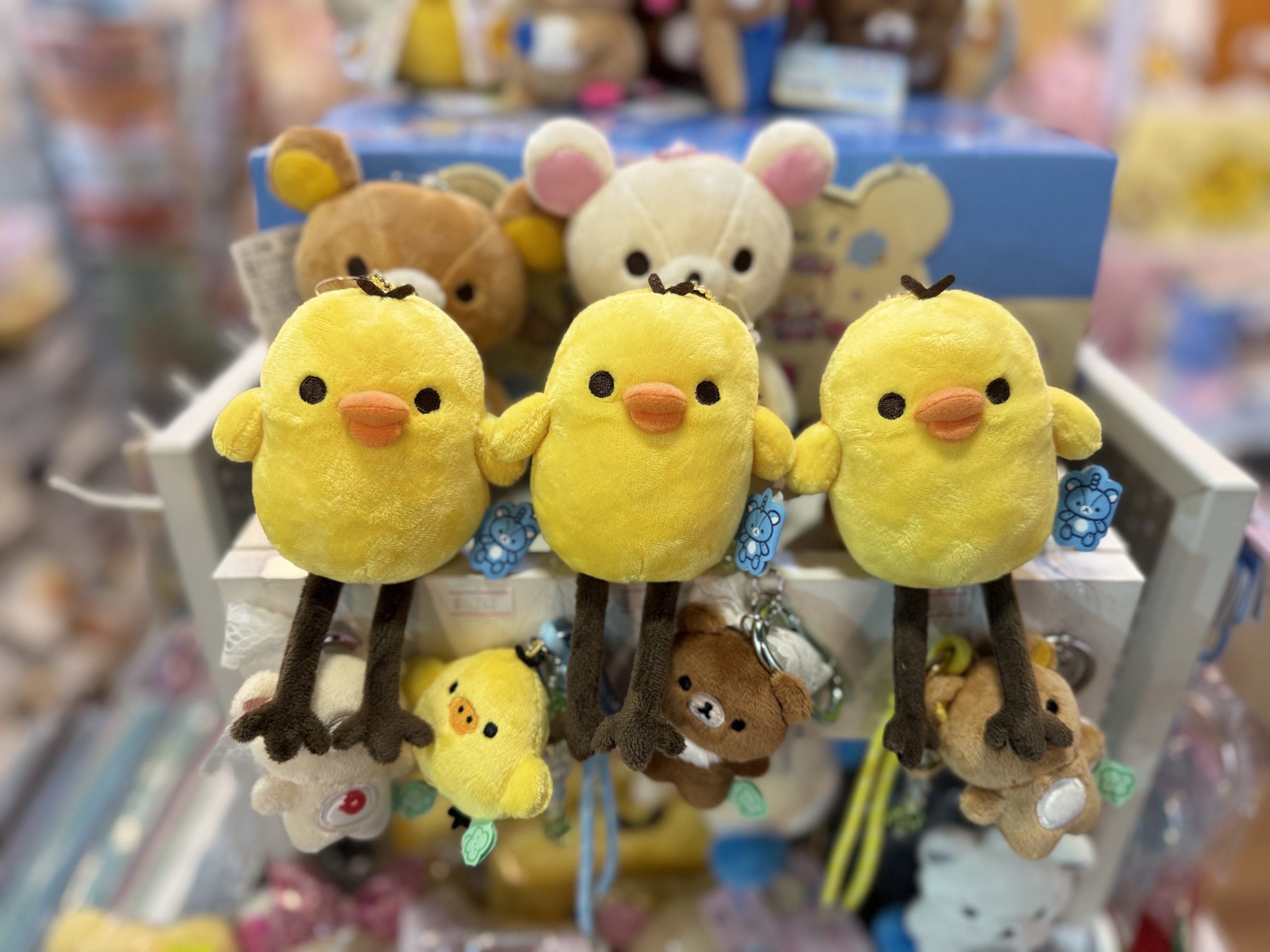 《現貨》全新rilakkuma 實驗室系列小雞長腿掛飾