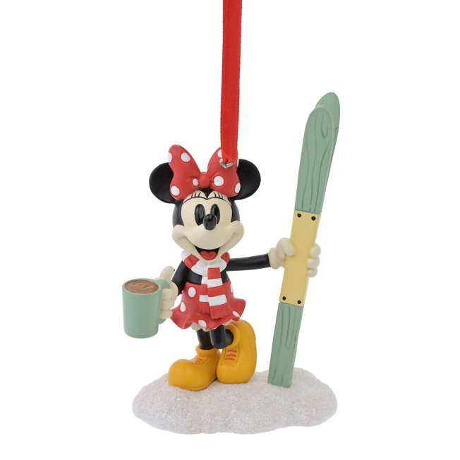 🎀【預訂】Disney Christmas Ornament - 滑雪Minnie