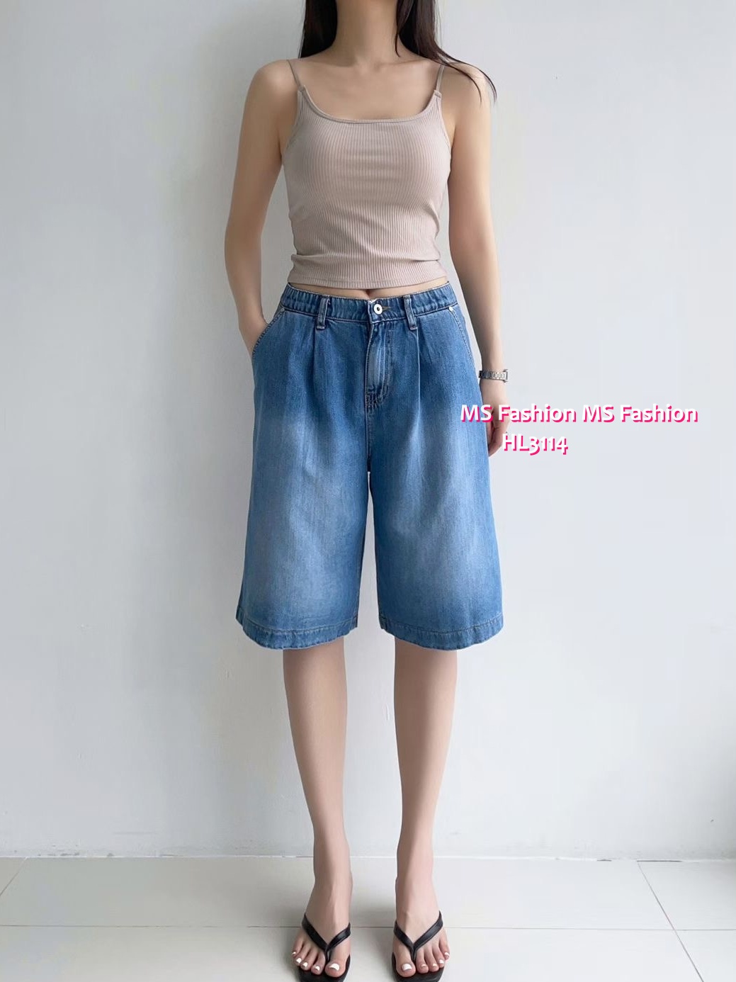HL3114 韓國👖Howluk單摺短牛