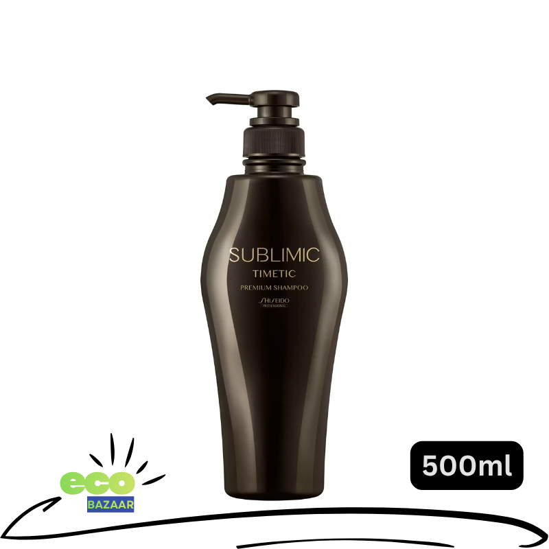 Shiseido Sublimic TIMETIC Premium Shampoo 奢華黑鑽護理洗頭水 500ml