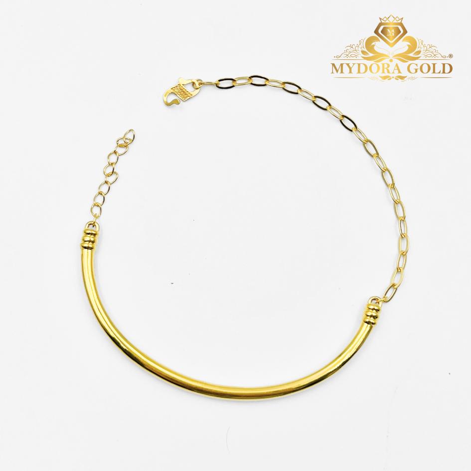 MYDORA Gelang Fesyen PDR Half Round EMAS 916/22k